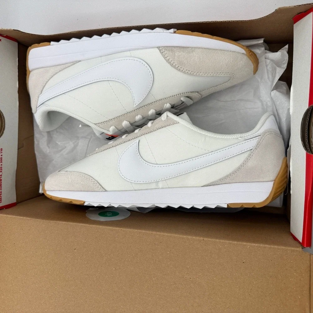 Nike Pacific Shoes Women Size 9 White Safety Orange Lifestyle HM4771-103